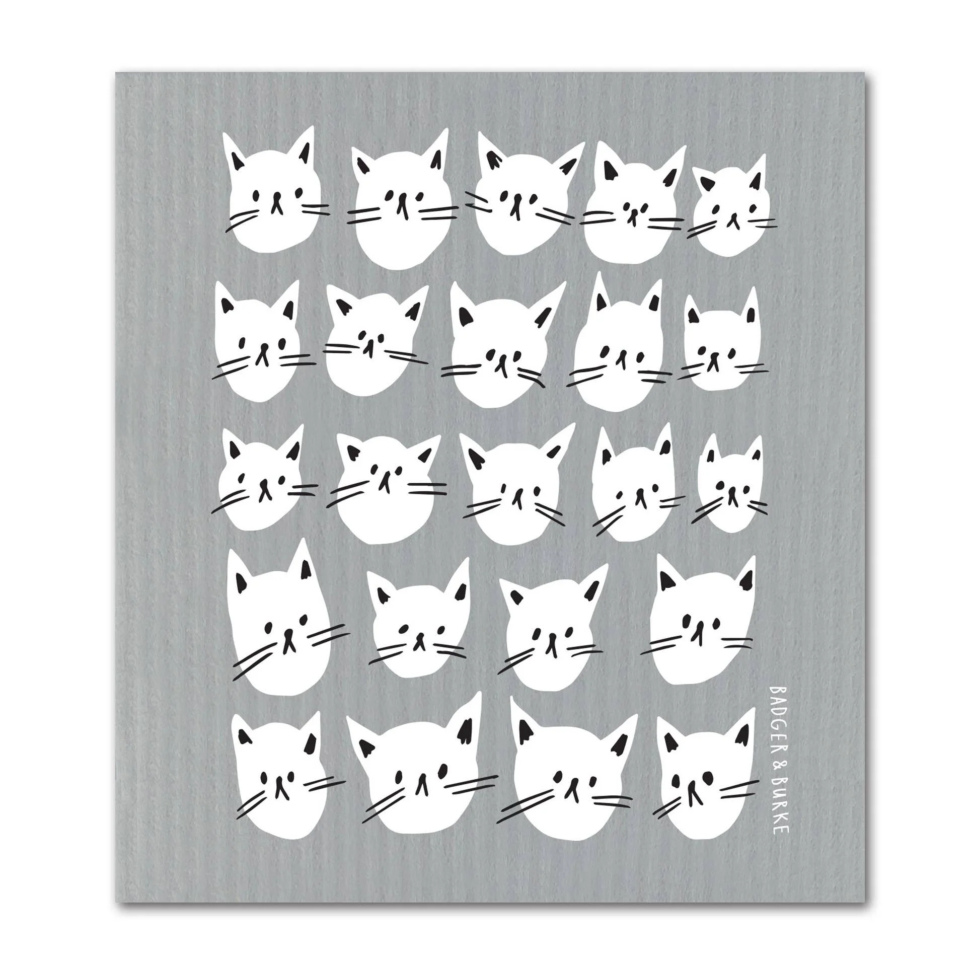 Essuie-tout chiffon réutilisable Many Cats - Image 2