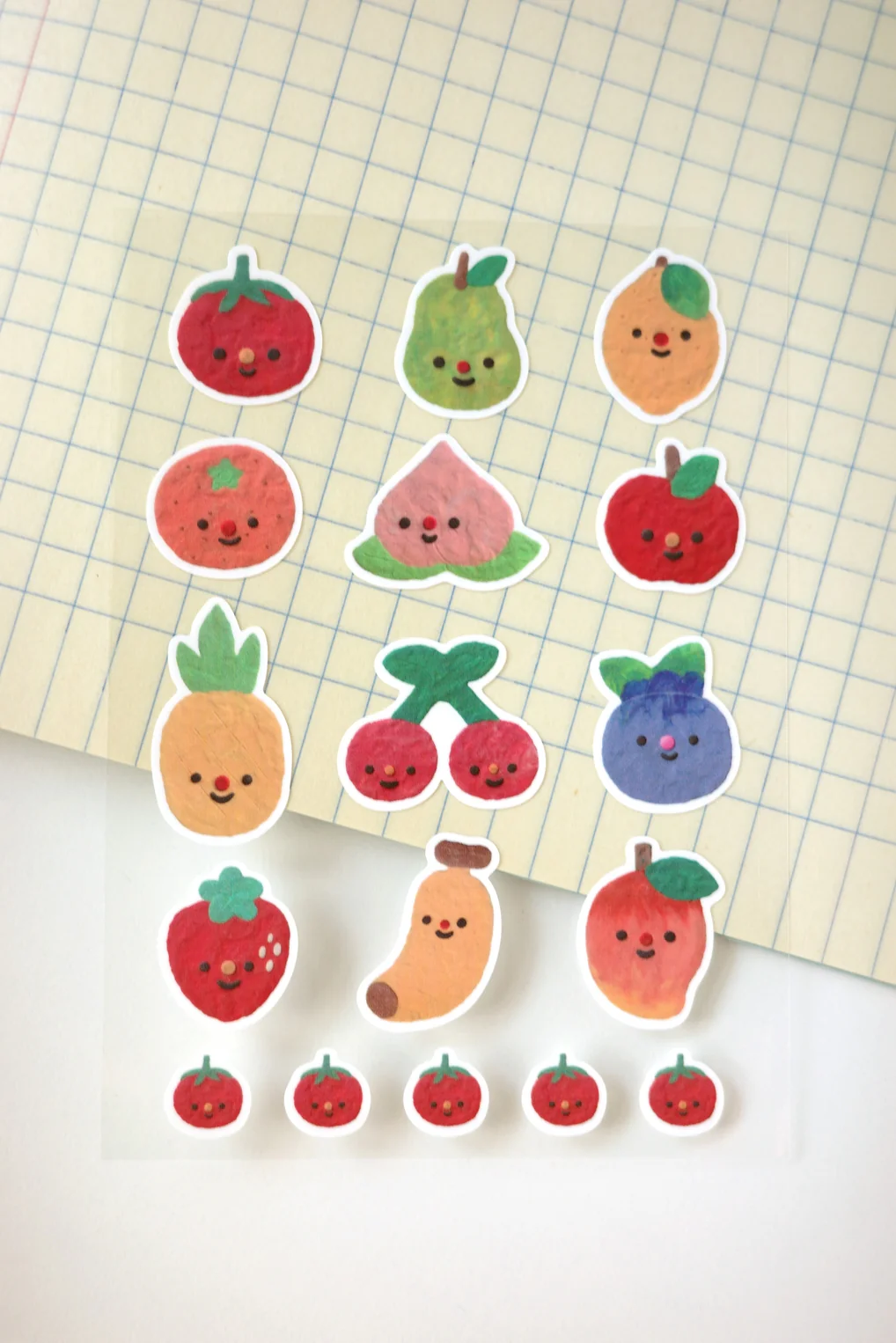 Feuille d'autocollants 'Fruits' - Image 2