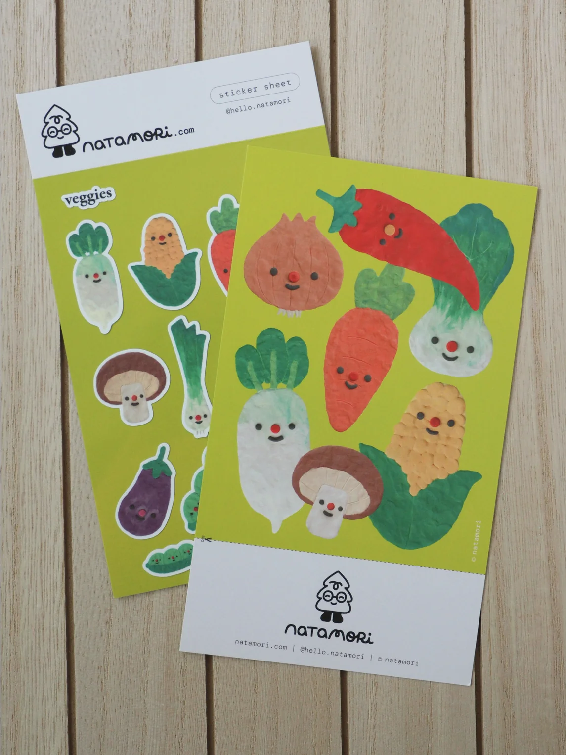 Feuille d'autocollants 'Légumes' - Image 4
