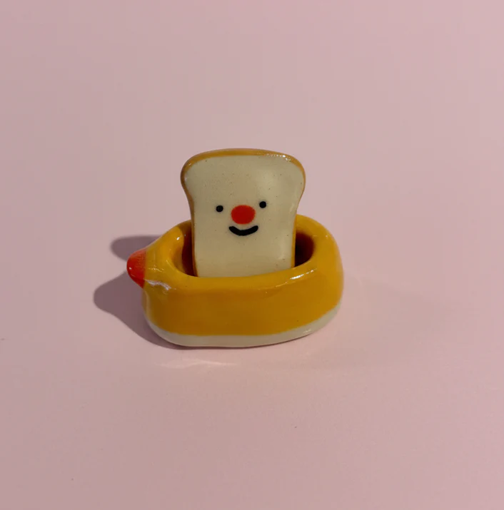 Figurine en céramique Grille-pain [modèles variés] - Image 4