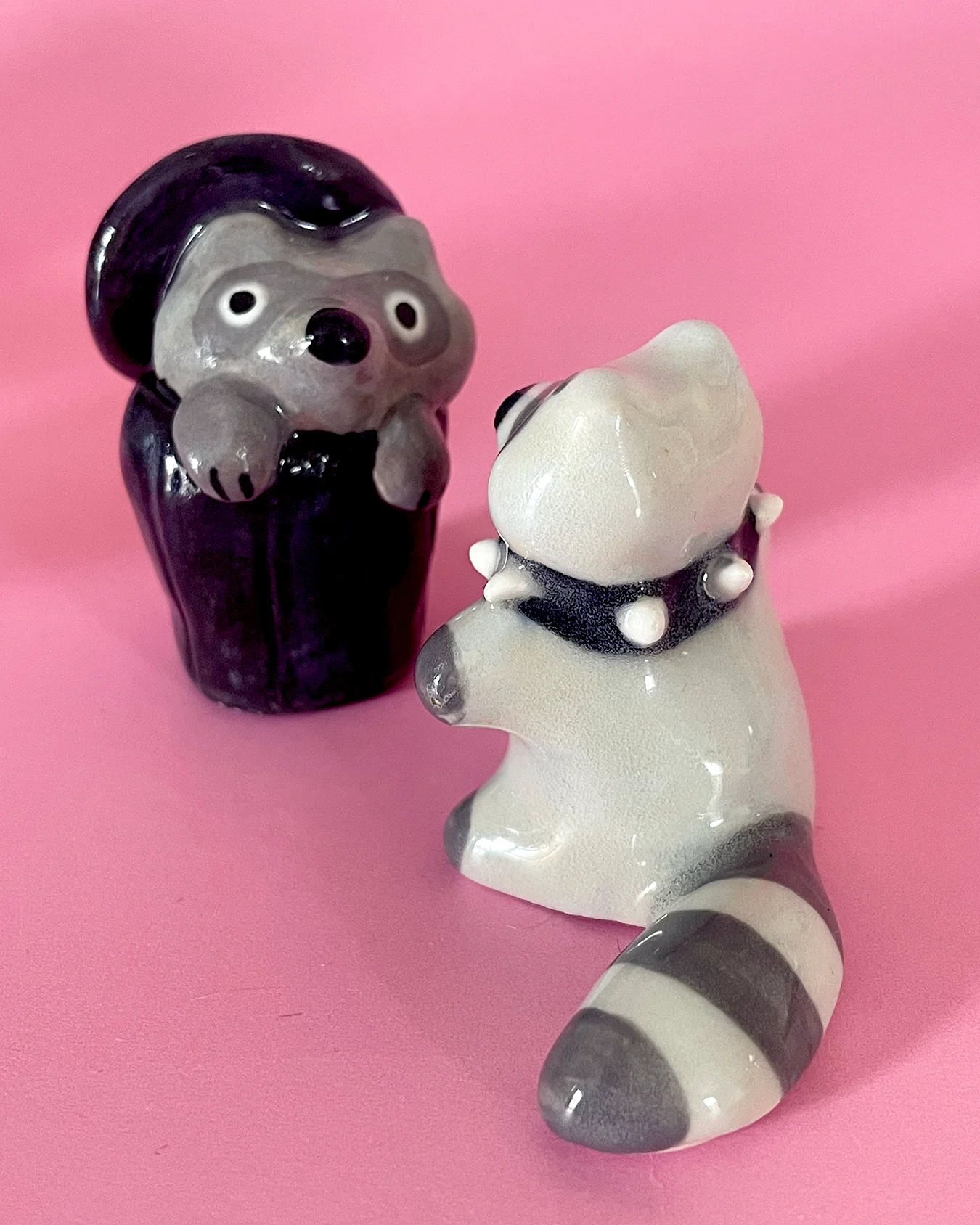Figurine en céramique Raton laveur [modèles variés] - Image 2