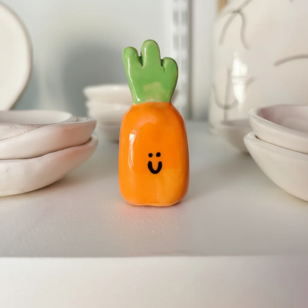 Figurine porte-bonheur Carotte