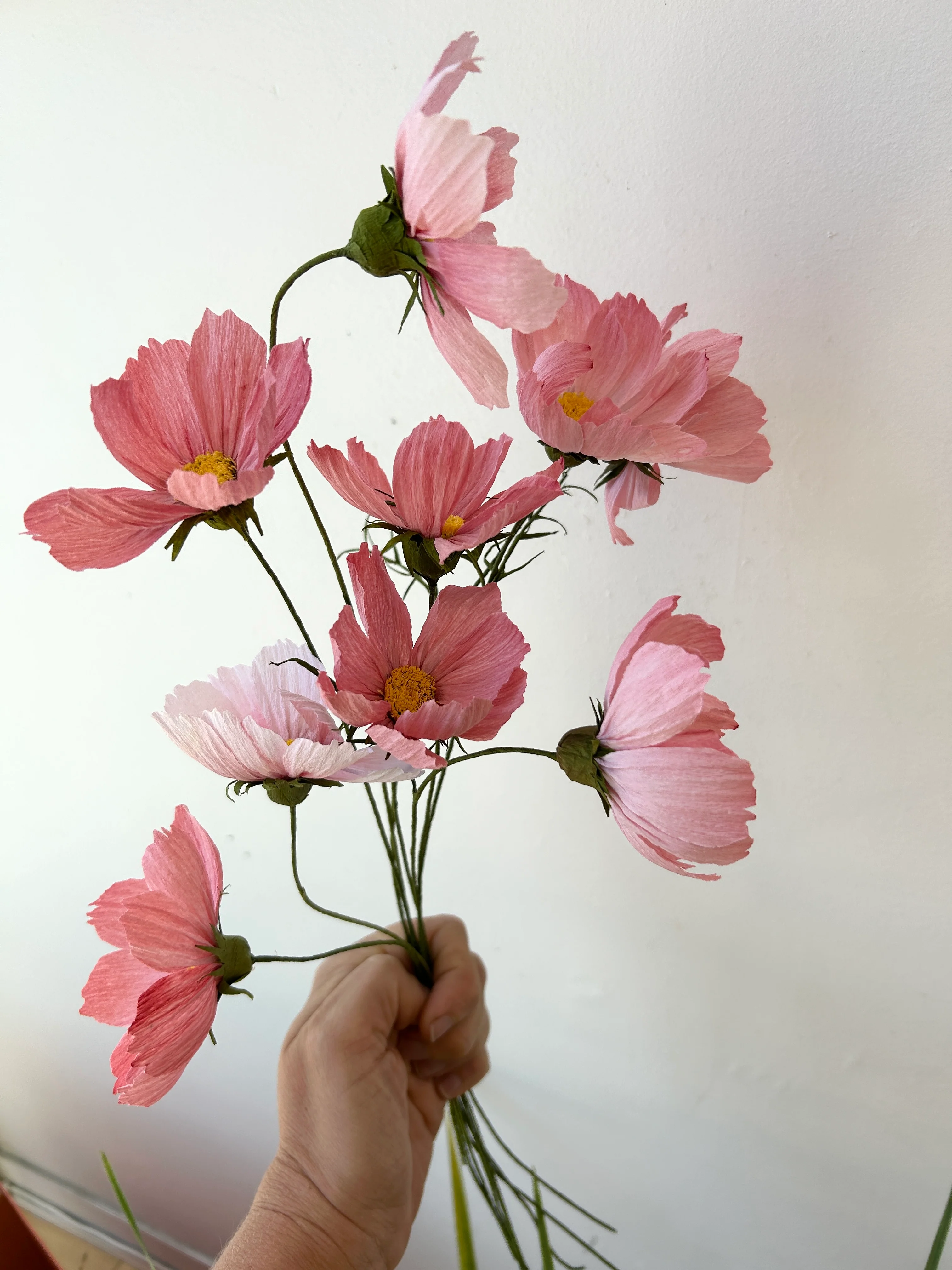 Fleur de papier Cosmos [couleurs variées] - Image 6