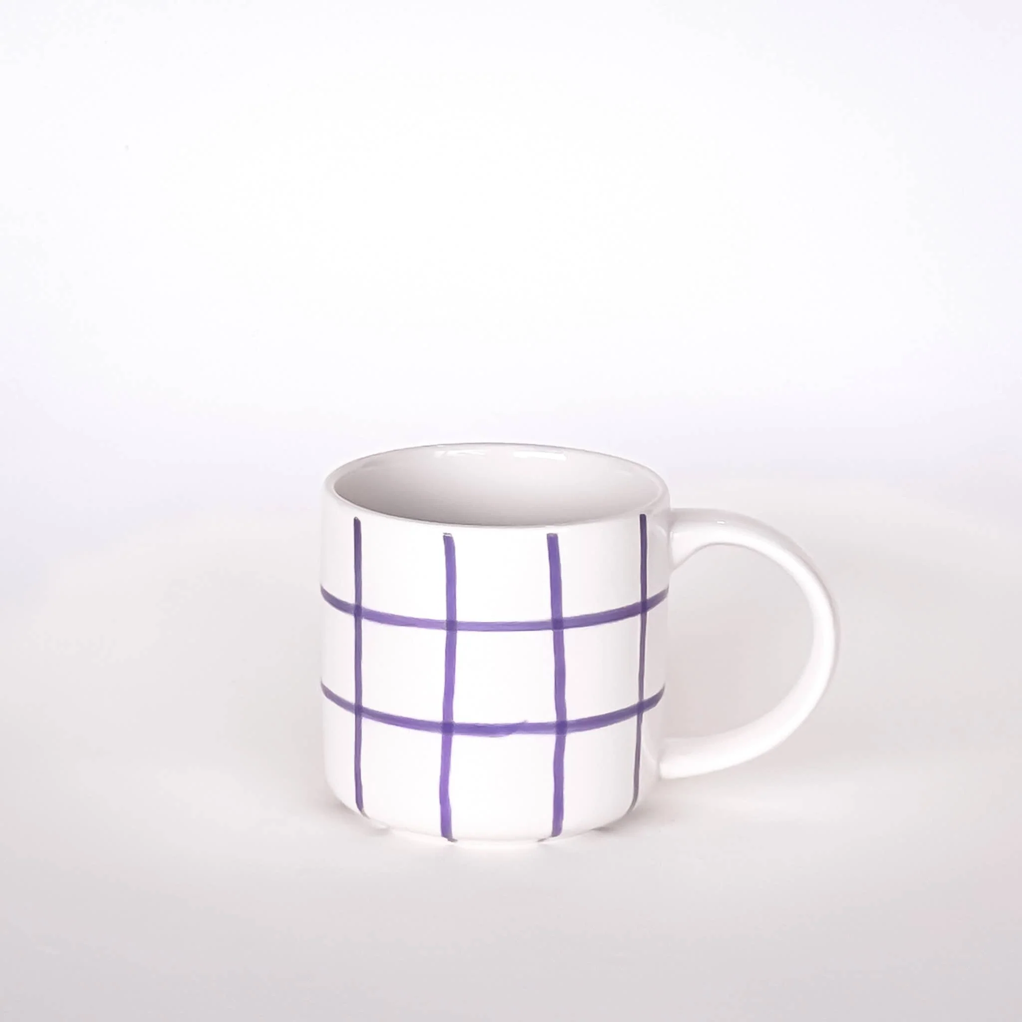 Tasse Grid  palazzo violet