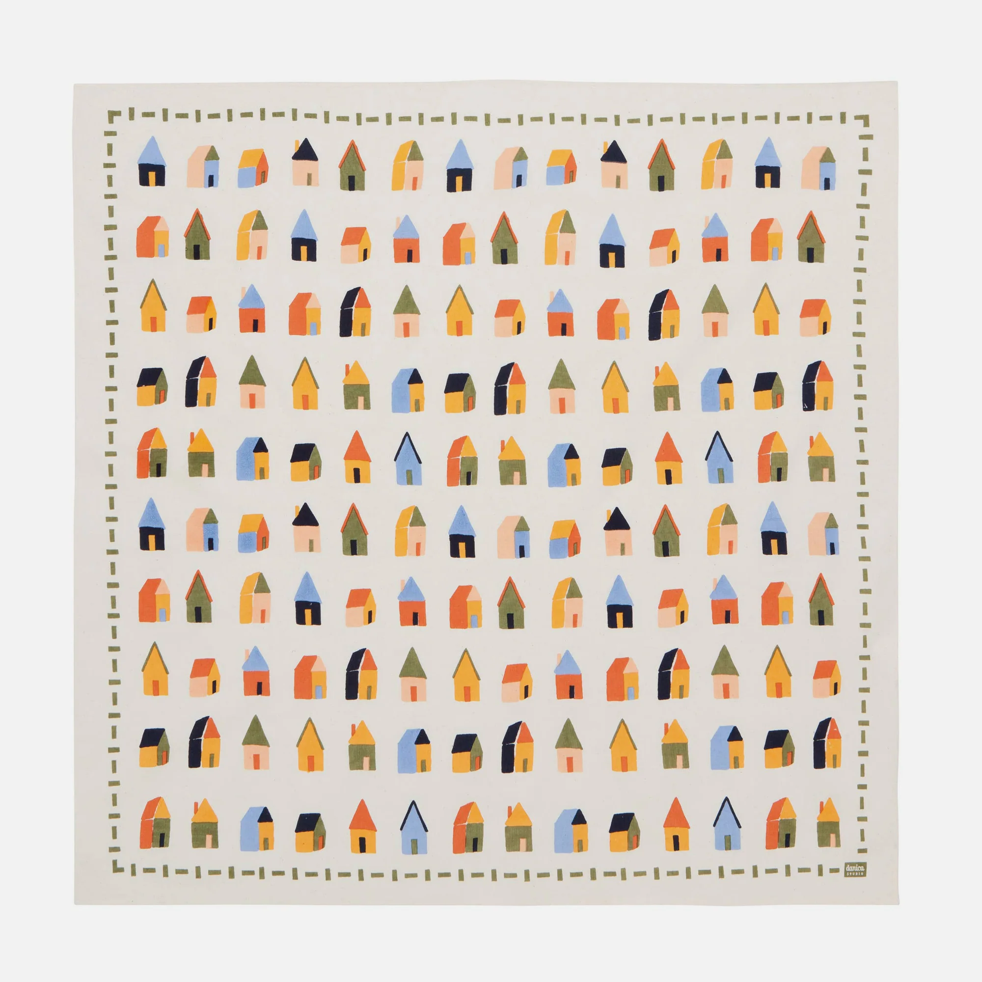 Grand foulard Burrow blanc