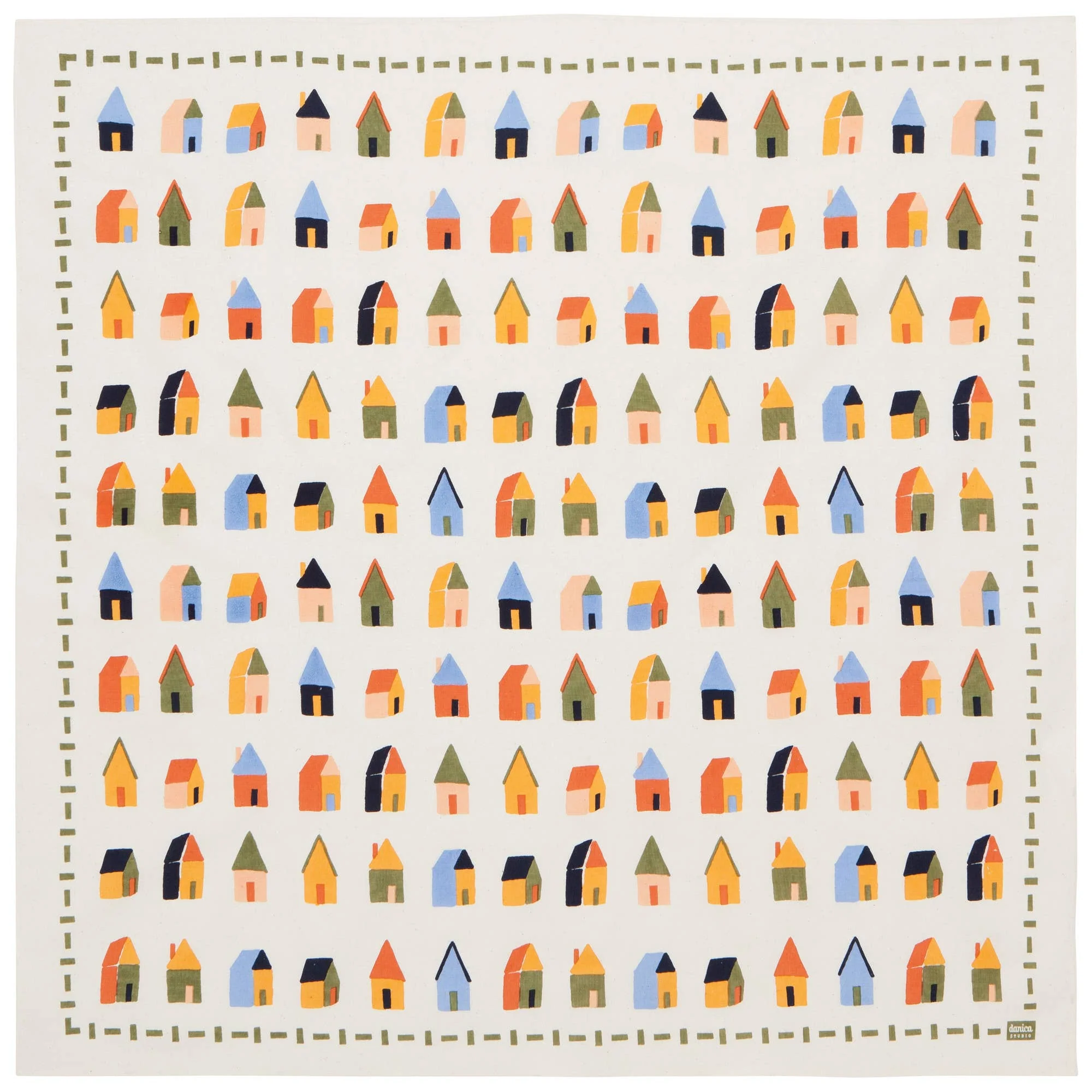 Grand foulard Burrow blanc - Image 3
