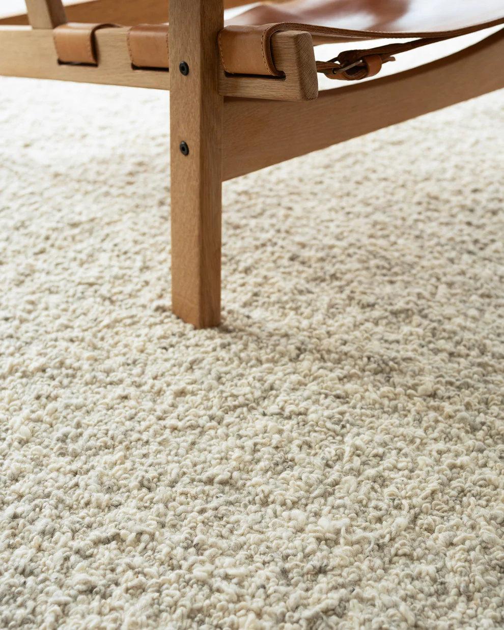 Grand tapis Bouclé Silver [formats variés sur commande] - Image 4