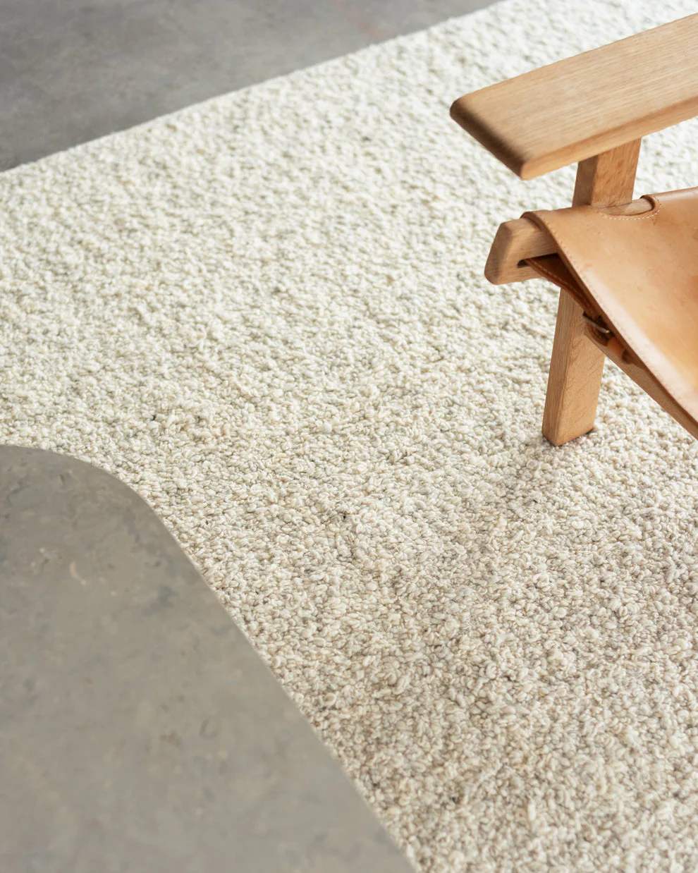 Grand tapis Bouclé Silver [formats variés sur commande] - Image 5