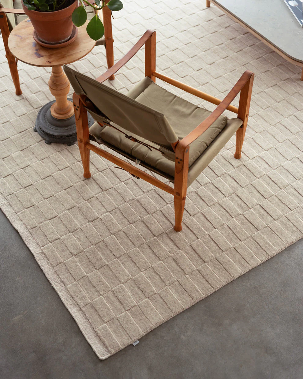 Grand tapis Tile Fossil [formats variés sur commande] - Image 2