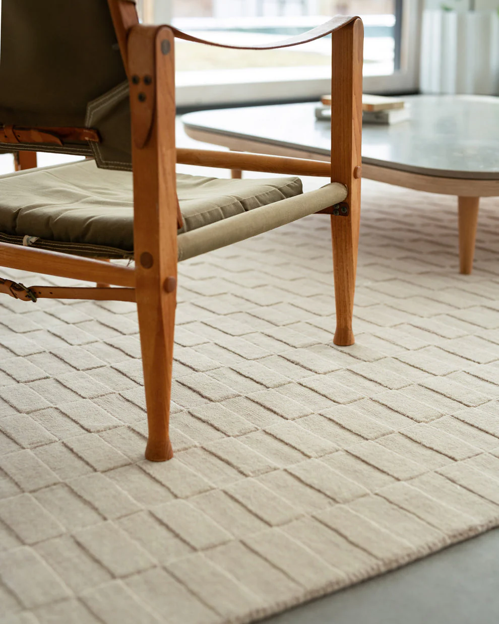 Grand tapis Tile Fossil [formats variés sur commande] - Image 3