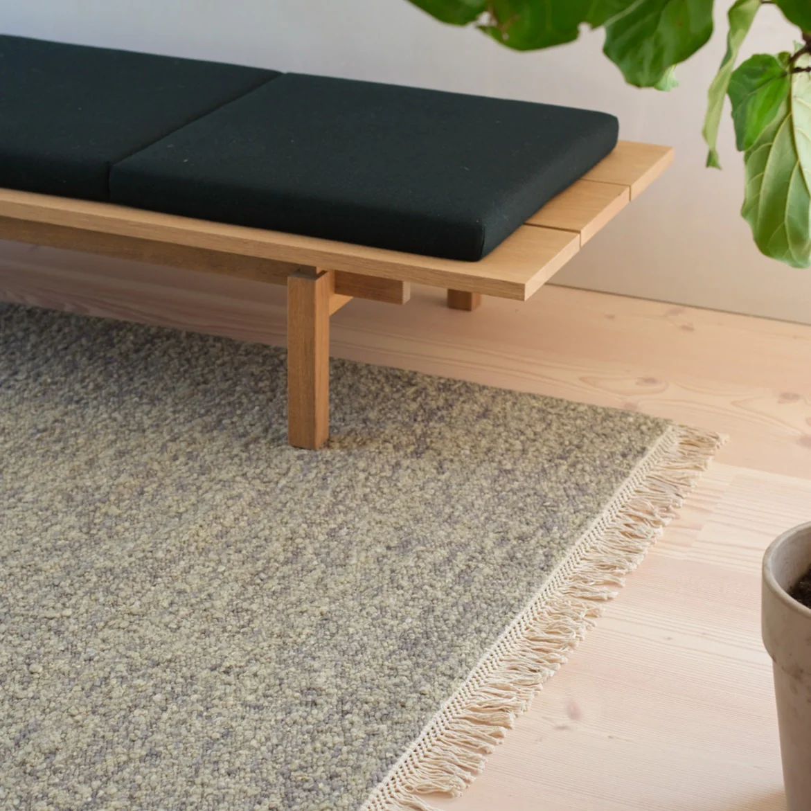 Grand tapis Jade [formats variés sur commande]