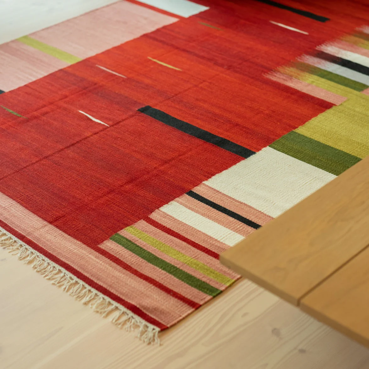 Grand tapis Rose Garden [formats variés sur commande]