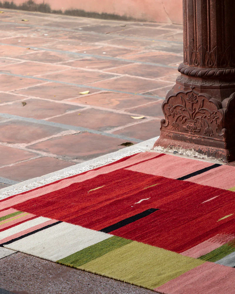 Grand tapis Rose Garden [formats variés sur commande] - Image 5