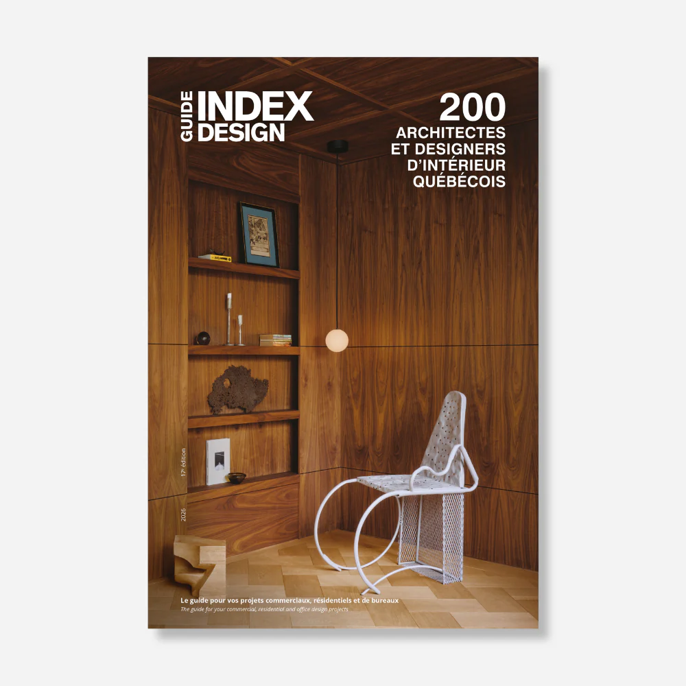 Guide Index Design 2026 - 200 architectes et designers québécois