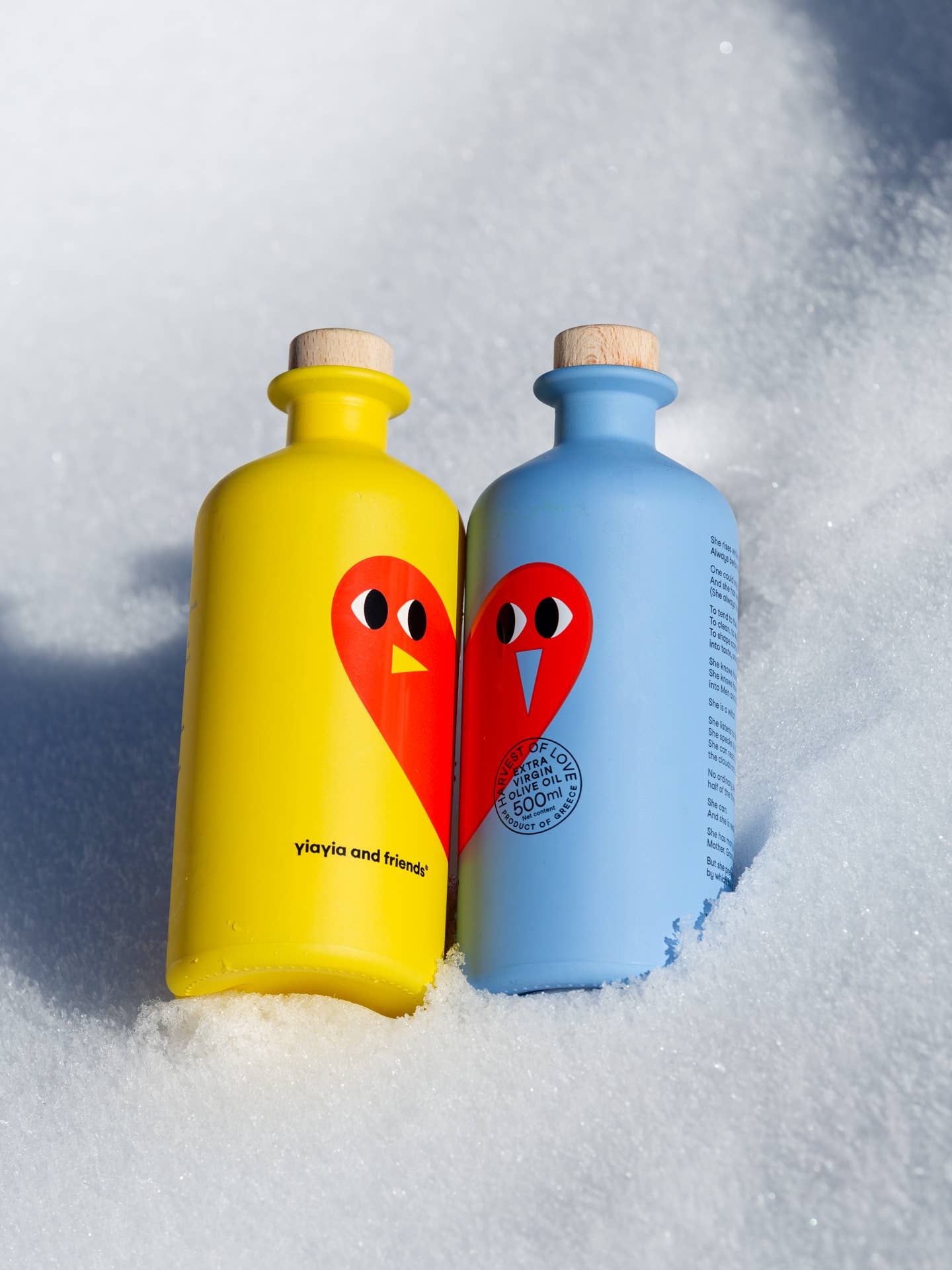Ensemble de 2 bouteilles d'huile d'olive Récolte d'Amour - Image 2