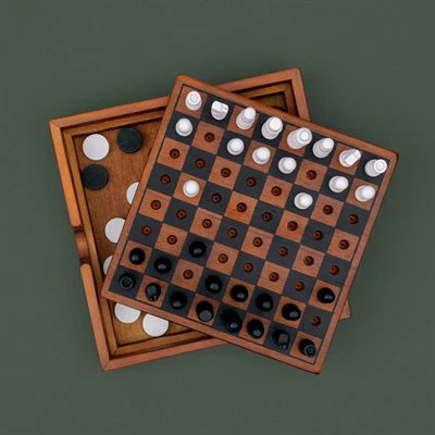 Jeu d'échecs et dames