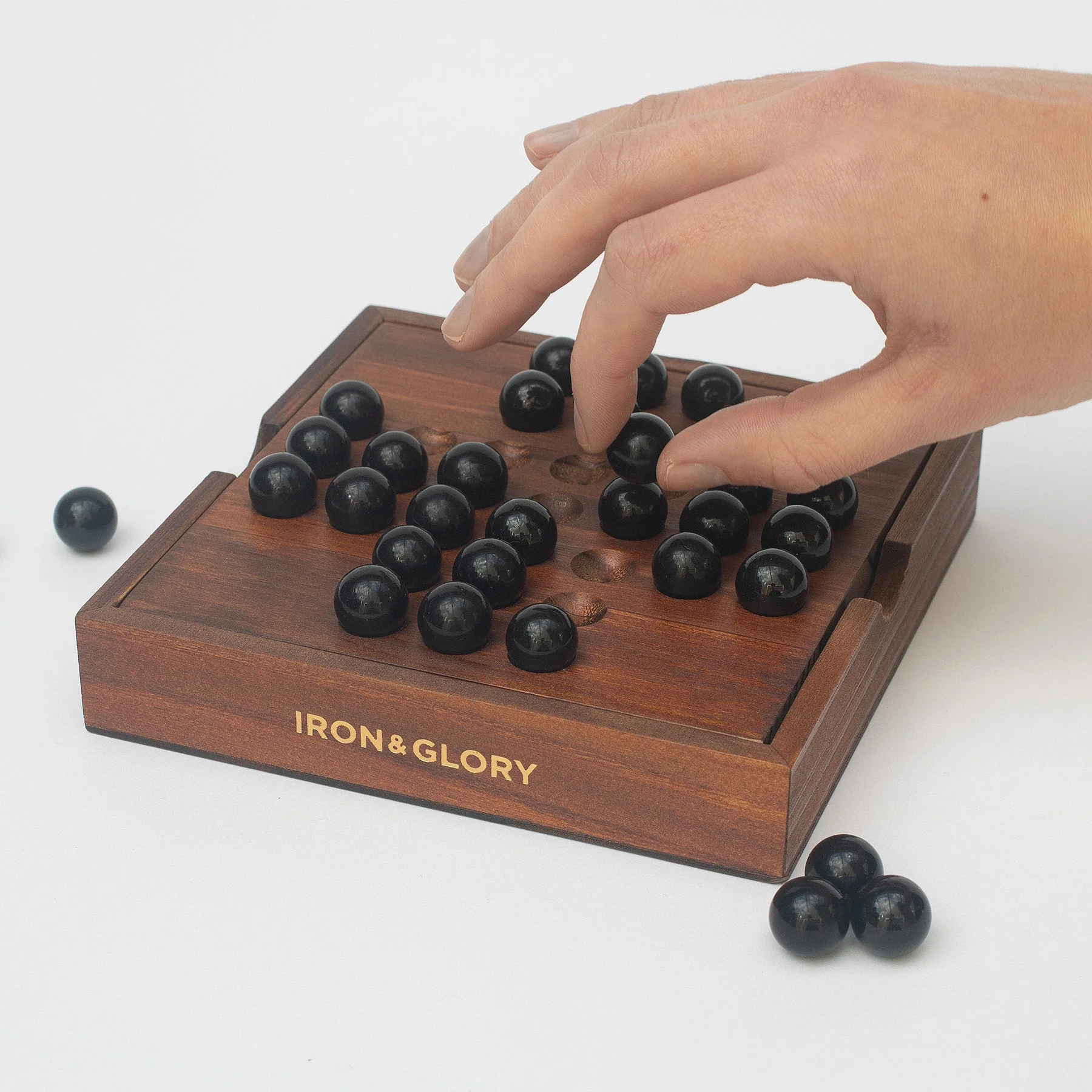 Jeu en bois Solitaire - Image 2