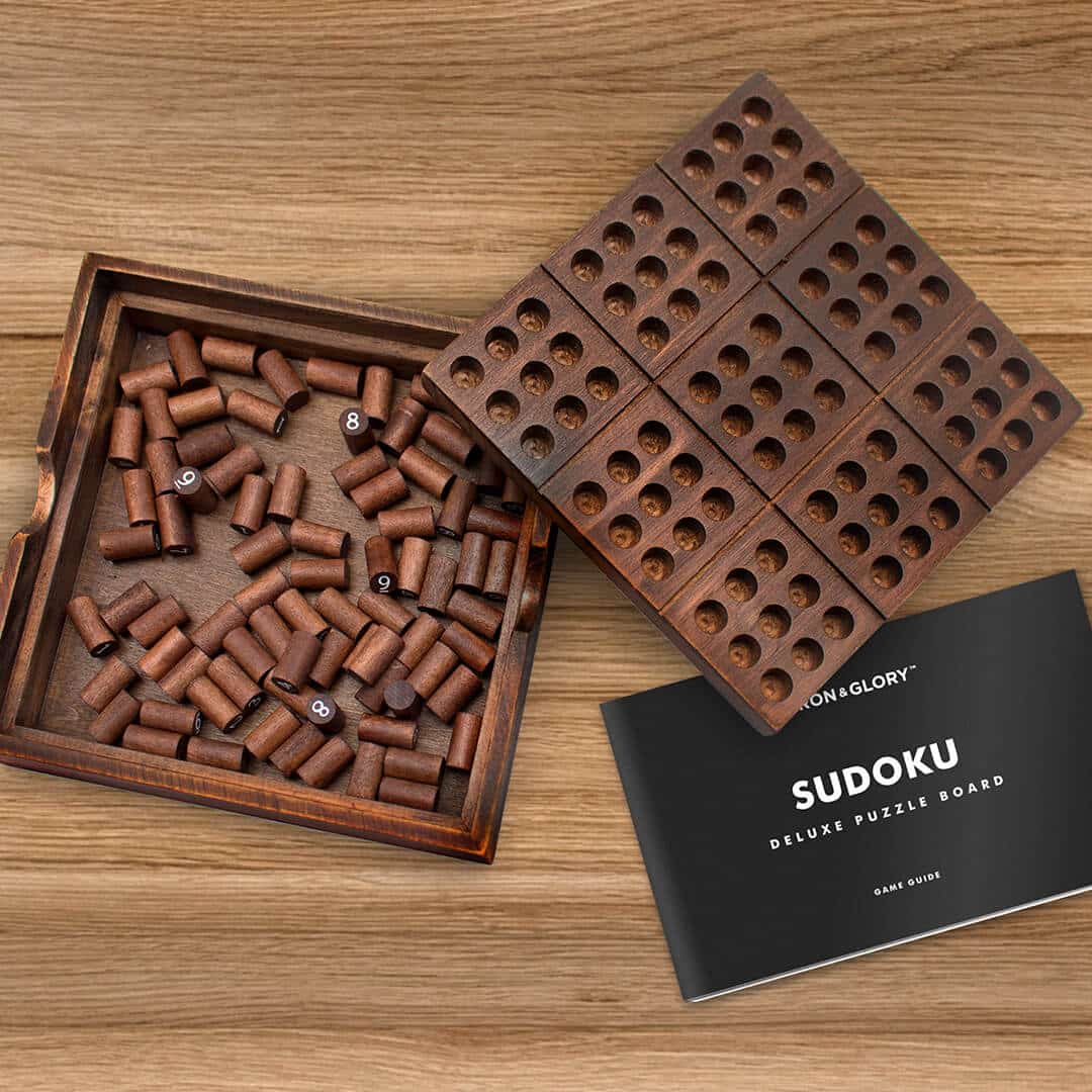 Jeu sudoku en bois - Image 2