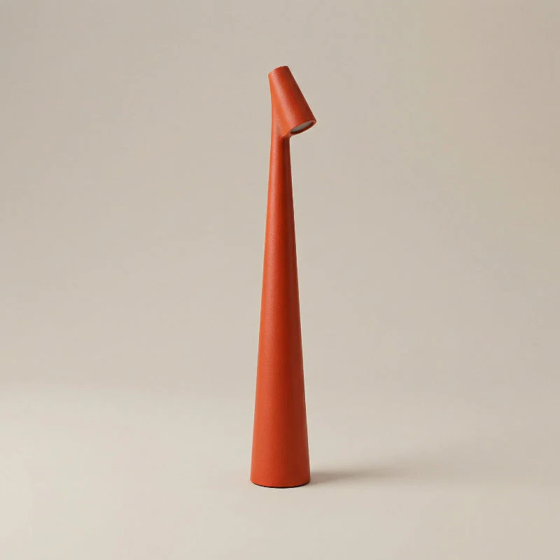 Lampe de table LED portable rouge