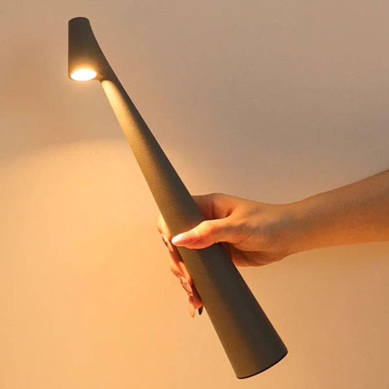 Lampe de table LED portable rouge - Image 2