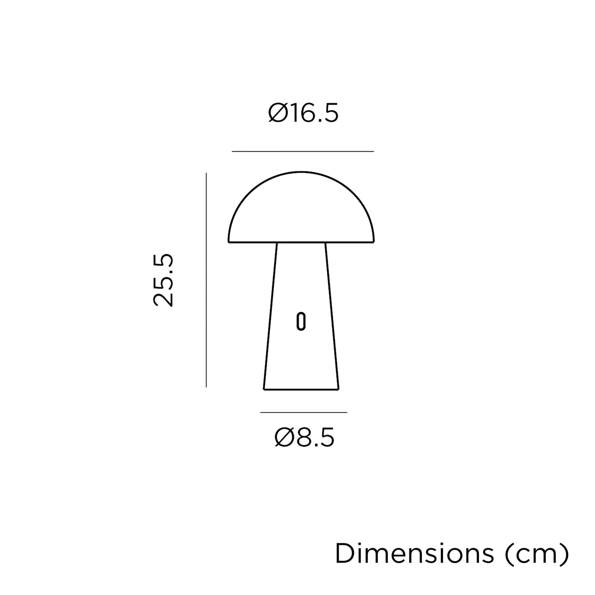 Lampe de table Shitake  [couleurs variées] - Image 8