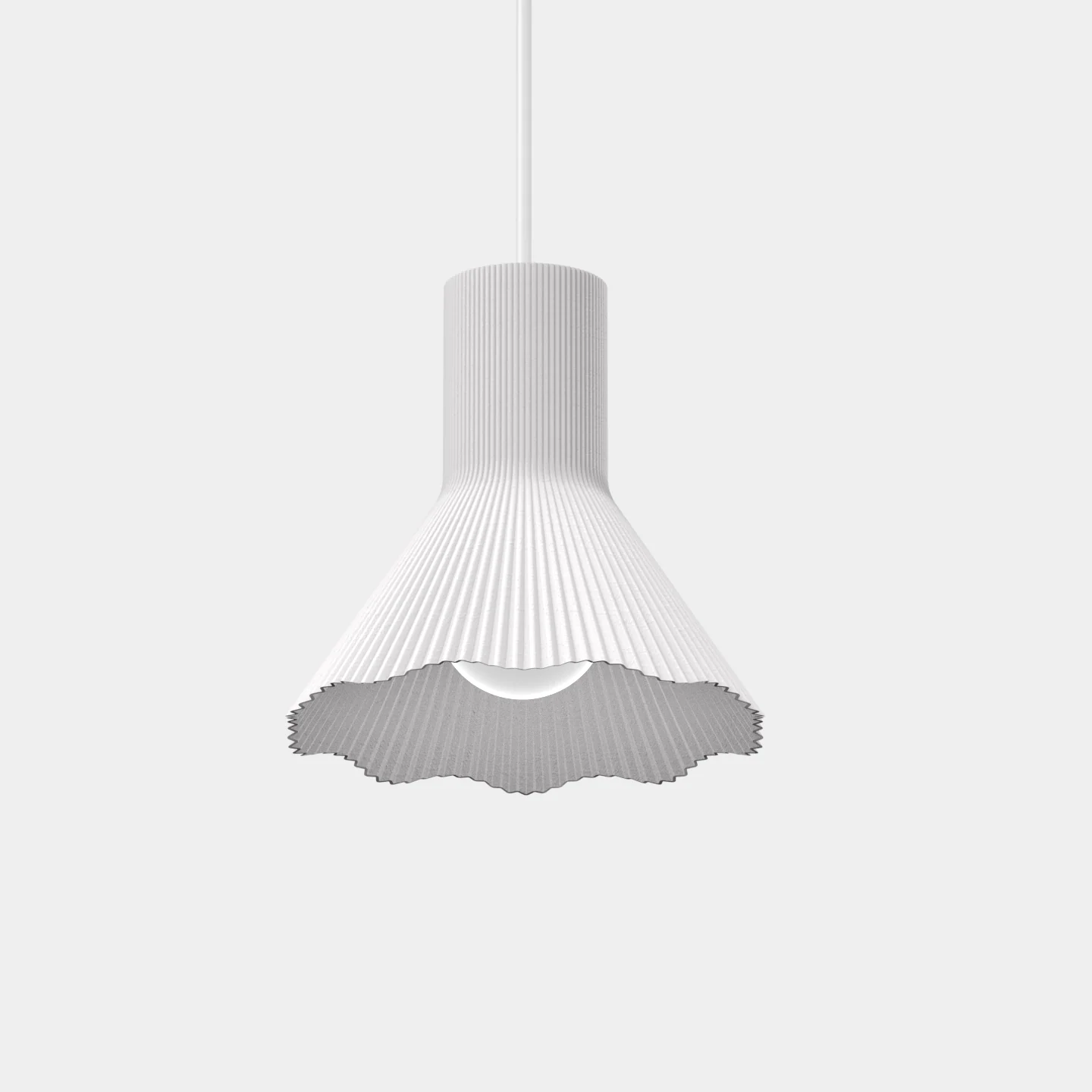 Lampe Méduz blanche [sur commande] - Image 2