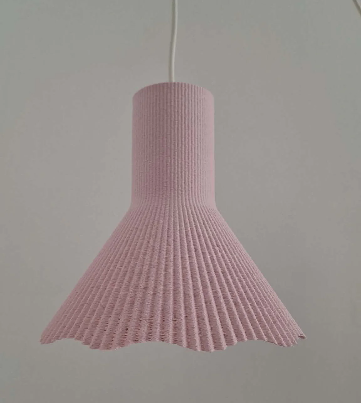 Lampe Méduz Rose poudré [sur commande] - Image 2