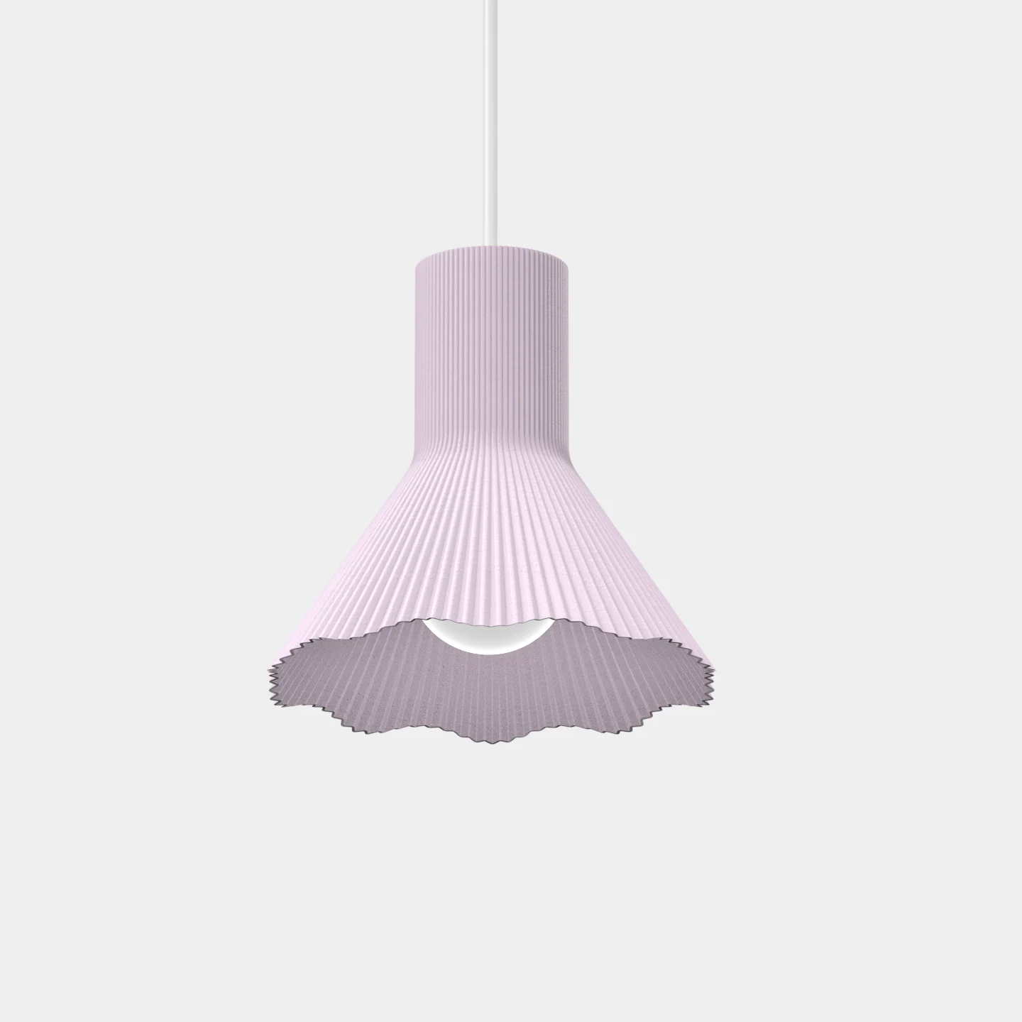 Lampe Méduz Rose poudré [sur commande] - Image 3