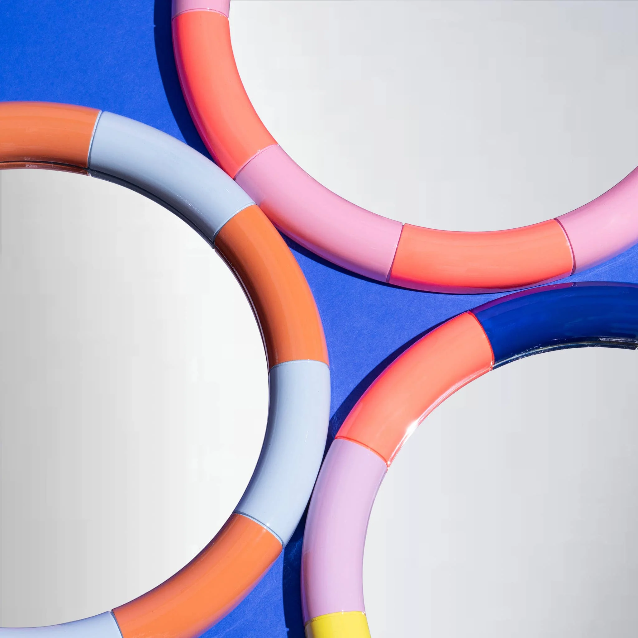 Miroir rond Cazbah multicolore - Image 2