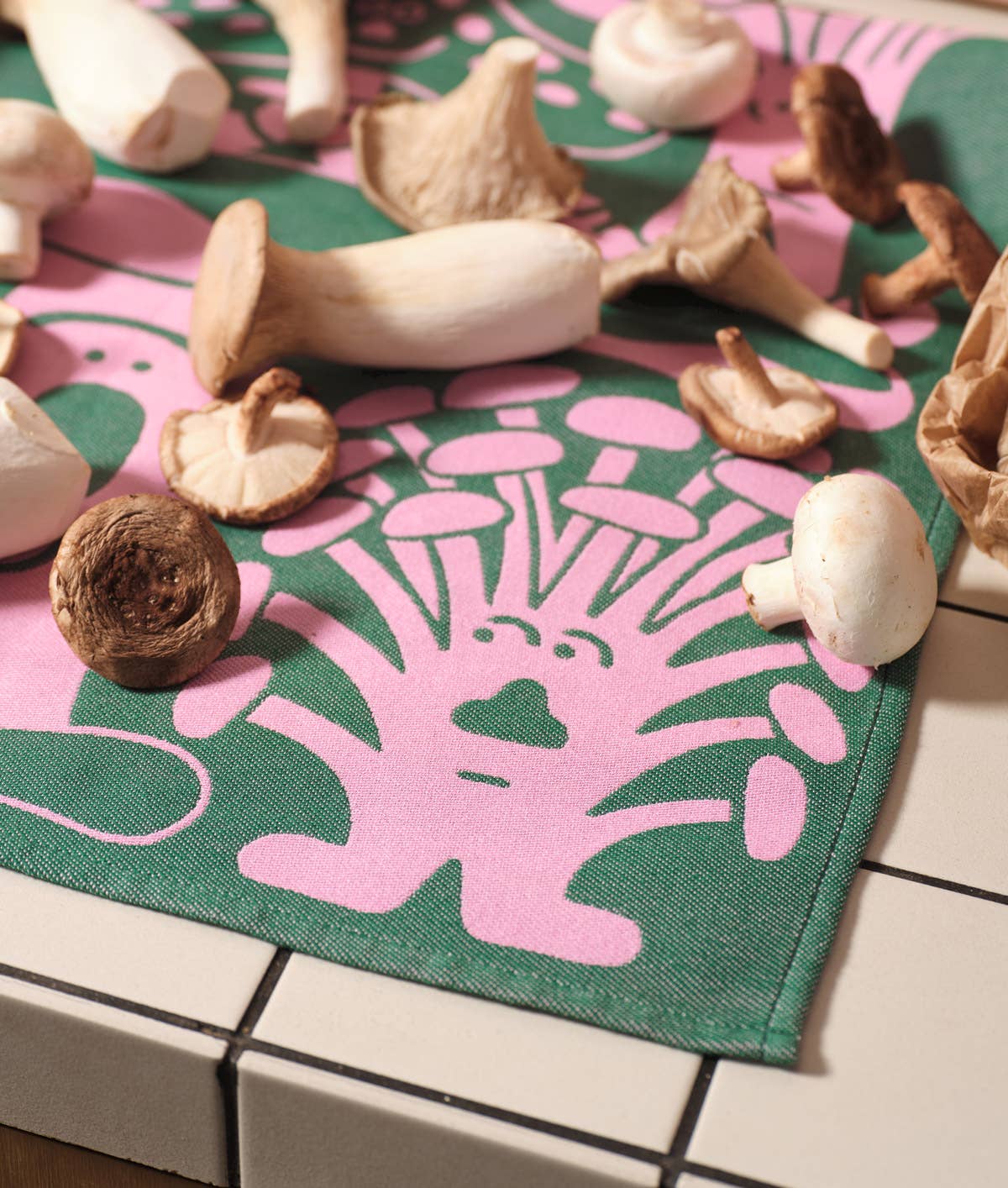 Linge à vaisselle Mushrooms - Image 6