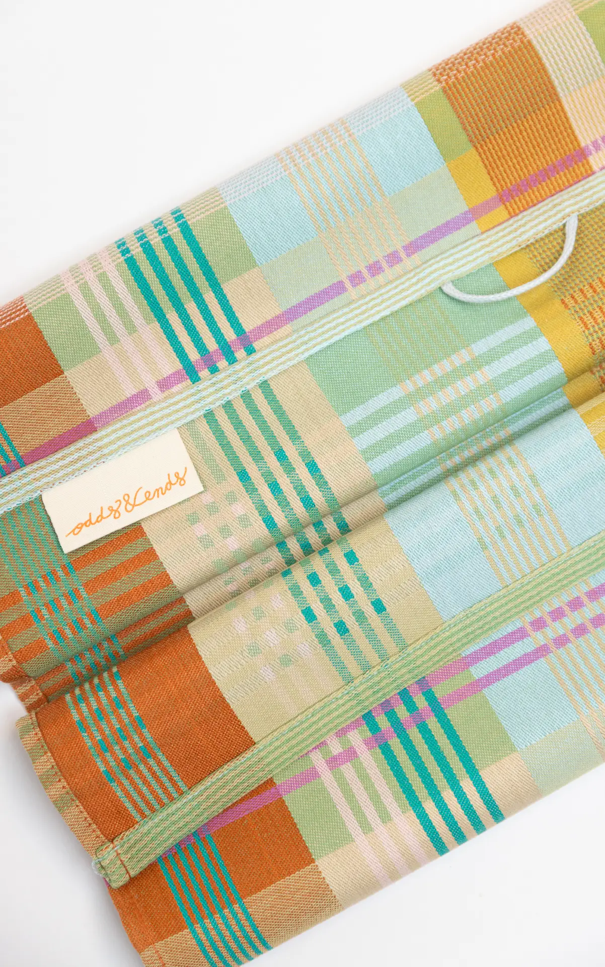 Linge à vaisselle Wild Weave orange-aqua - Image 2