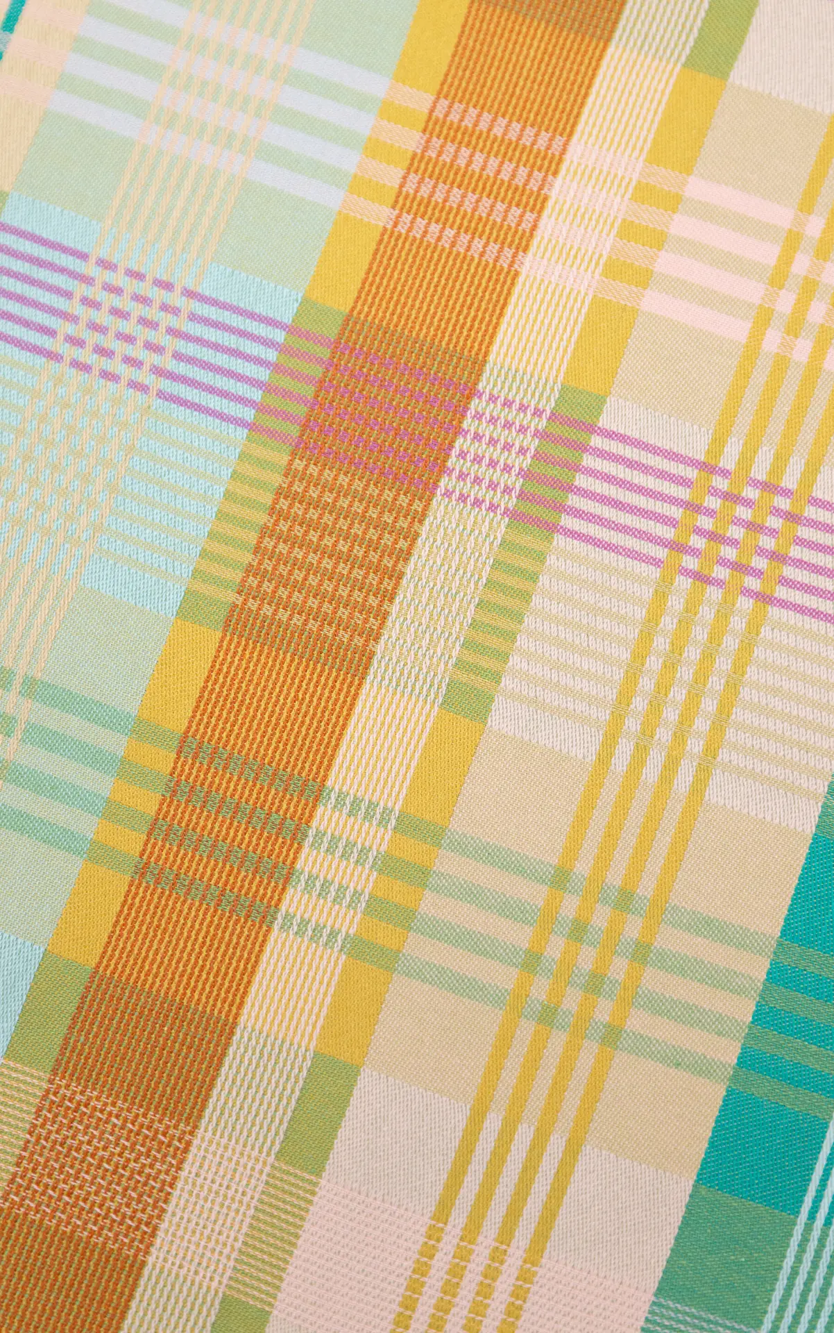 Linge à vaisselle Wild Weave orange-aqua - Image 4