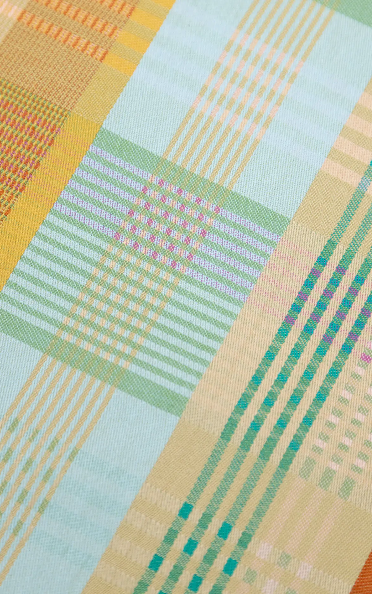 Linge à vaisselle Wild Weave orange-aqua - Image 5