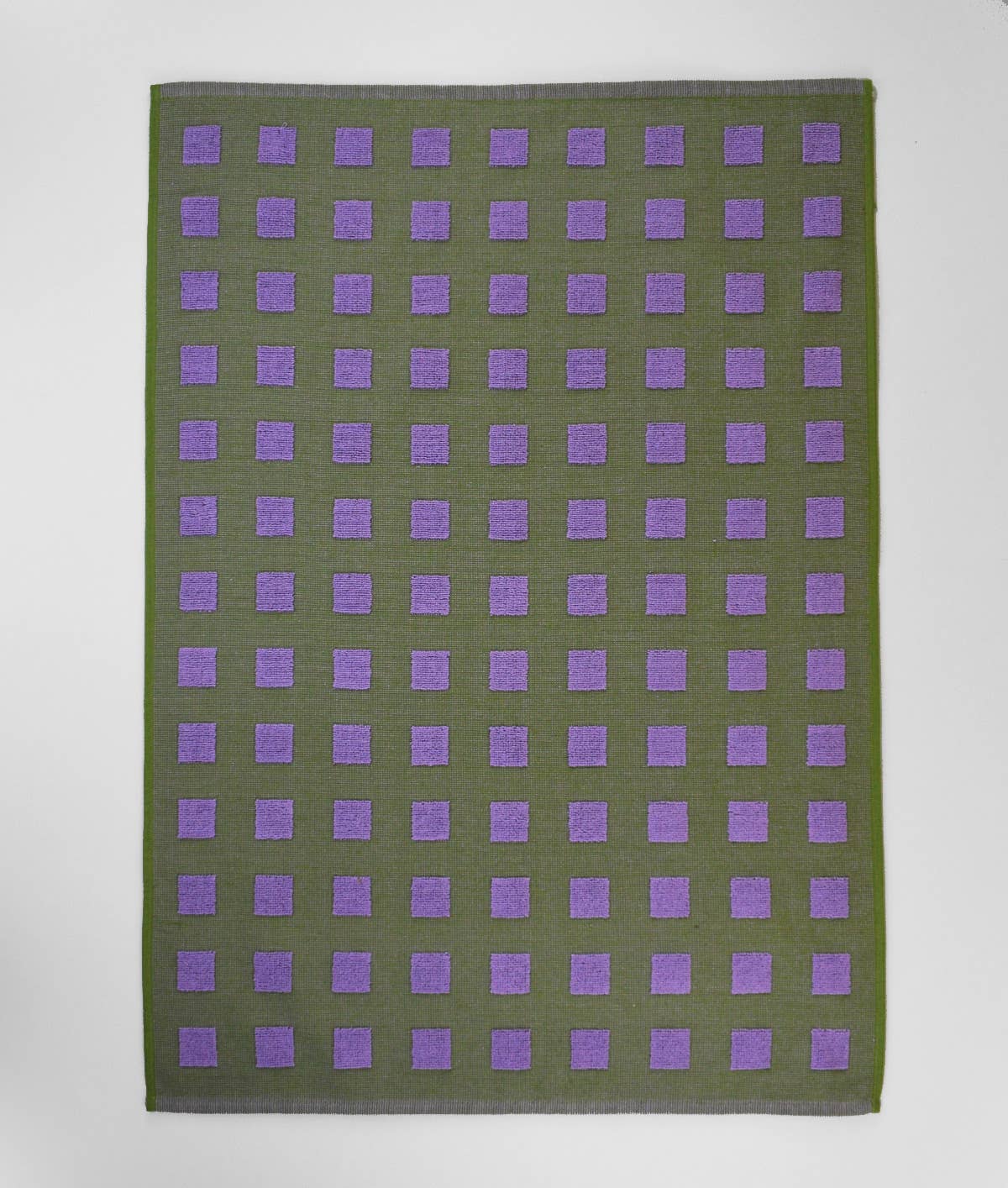 Linge à vaisselle carrés mauves - Image 3