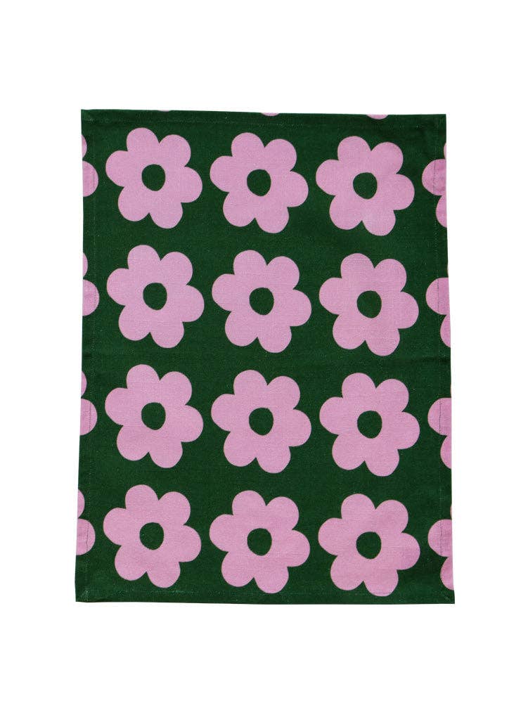Linge vaisselle Fleurs - Image 2