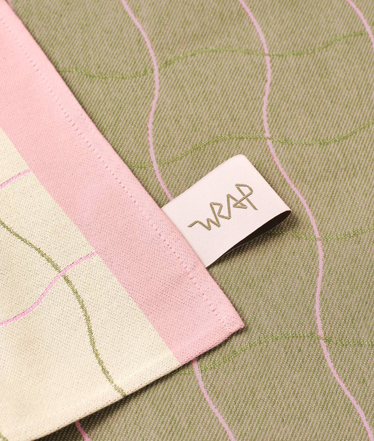 Linge vaisselle à motif ondulé - Image 4