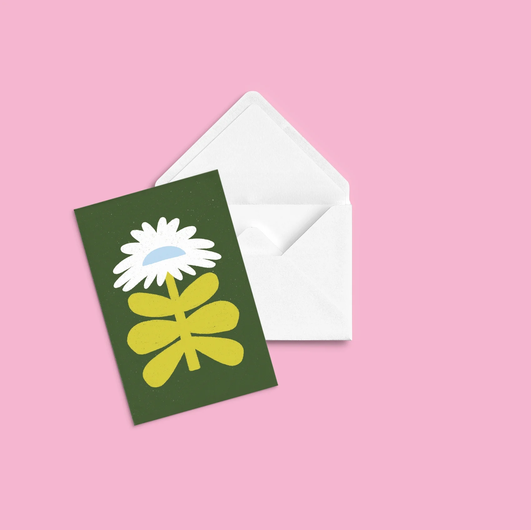 Mini carte de vœux Marguerite