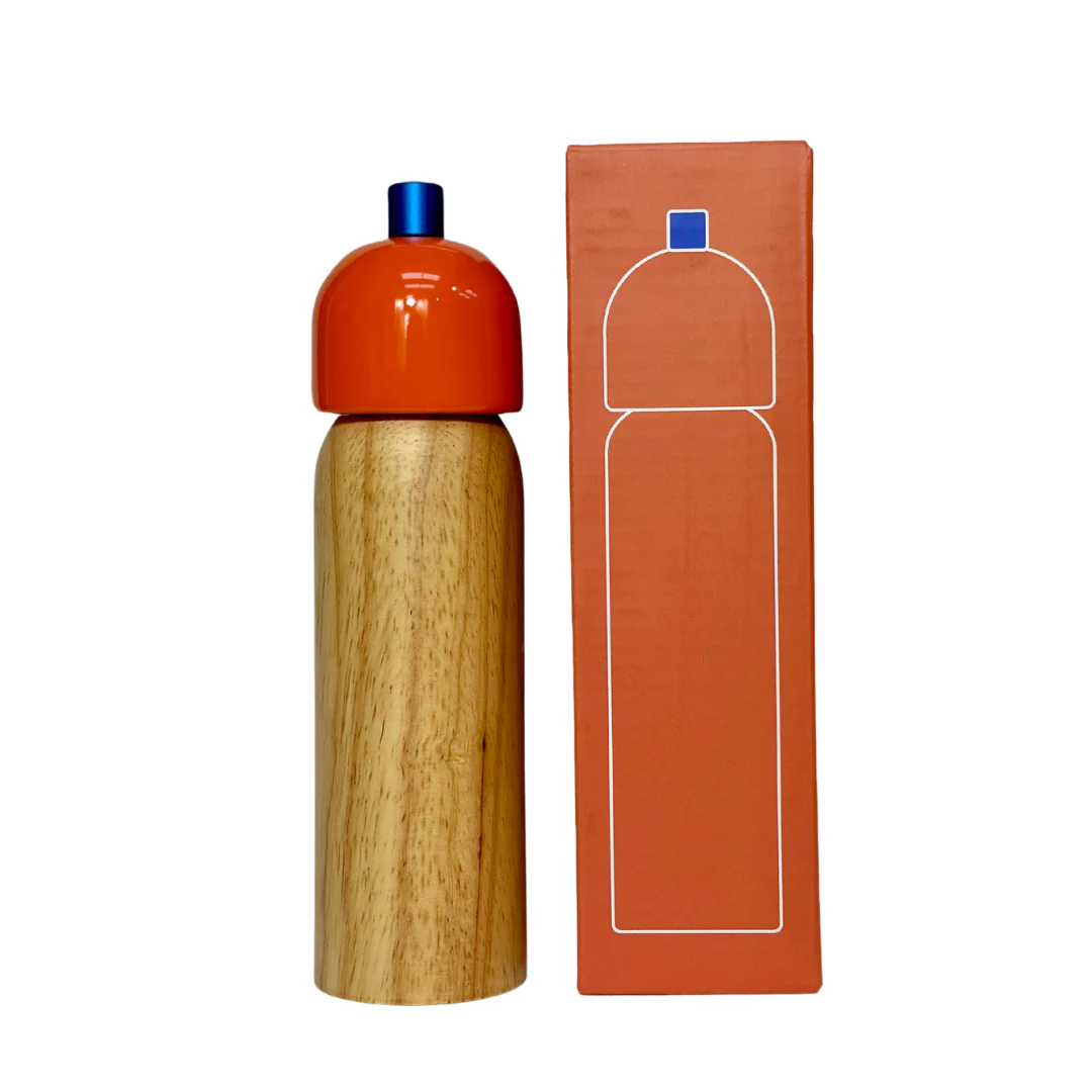 Moulin à sel et poivre Orange-bleu [formats variés] - Image 4