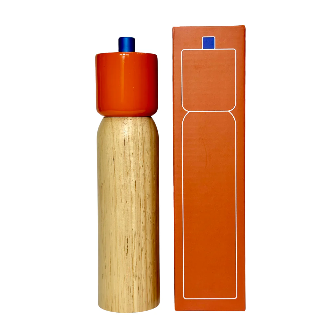 Moulin à sel et poivre Orange-bleu [formats variés] - Image 5