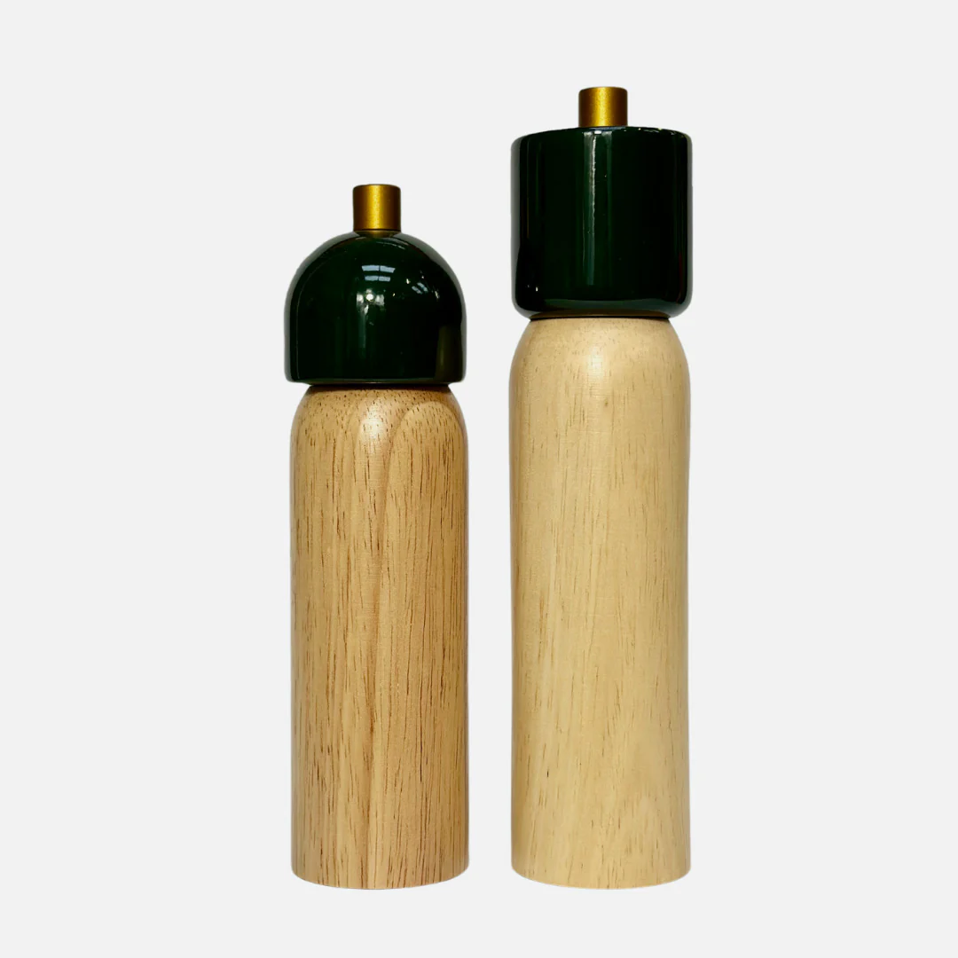 Moulin à sel et poivre Vert-doré [formats variés]