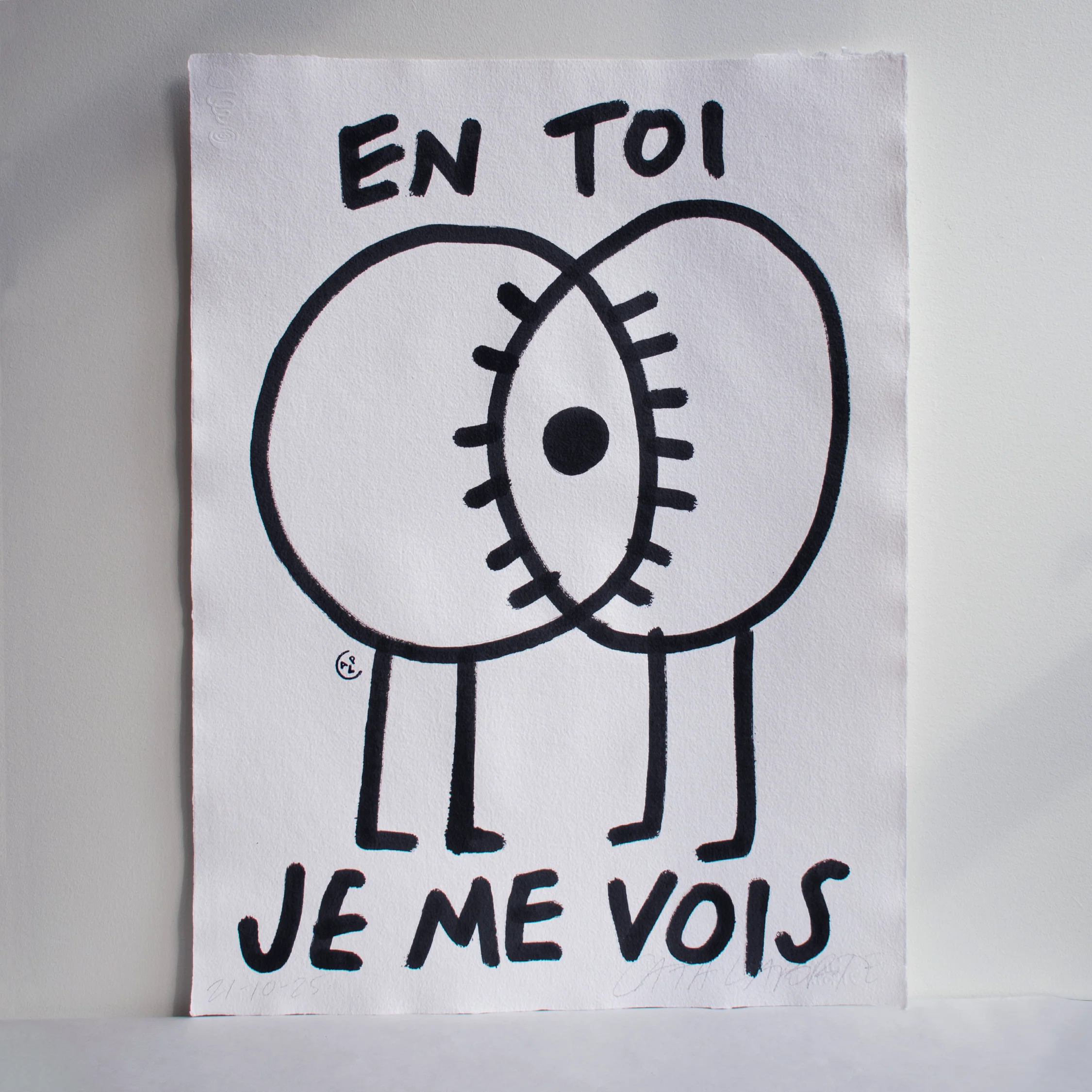 Oeuvre Buddy 'En toi je me vois'