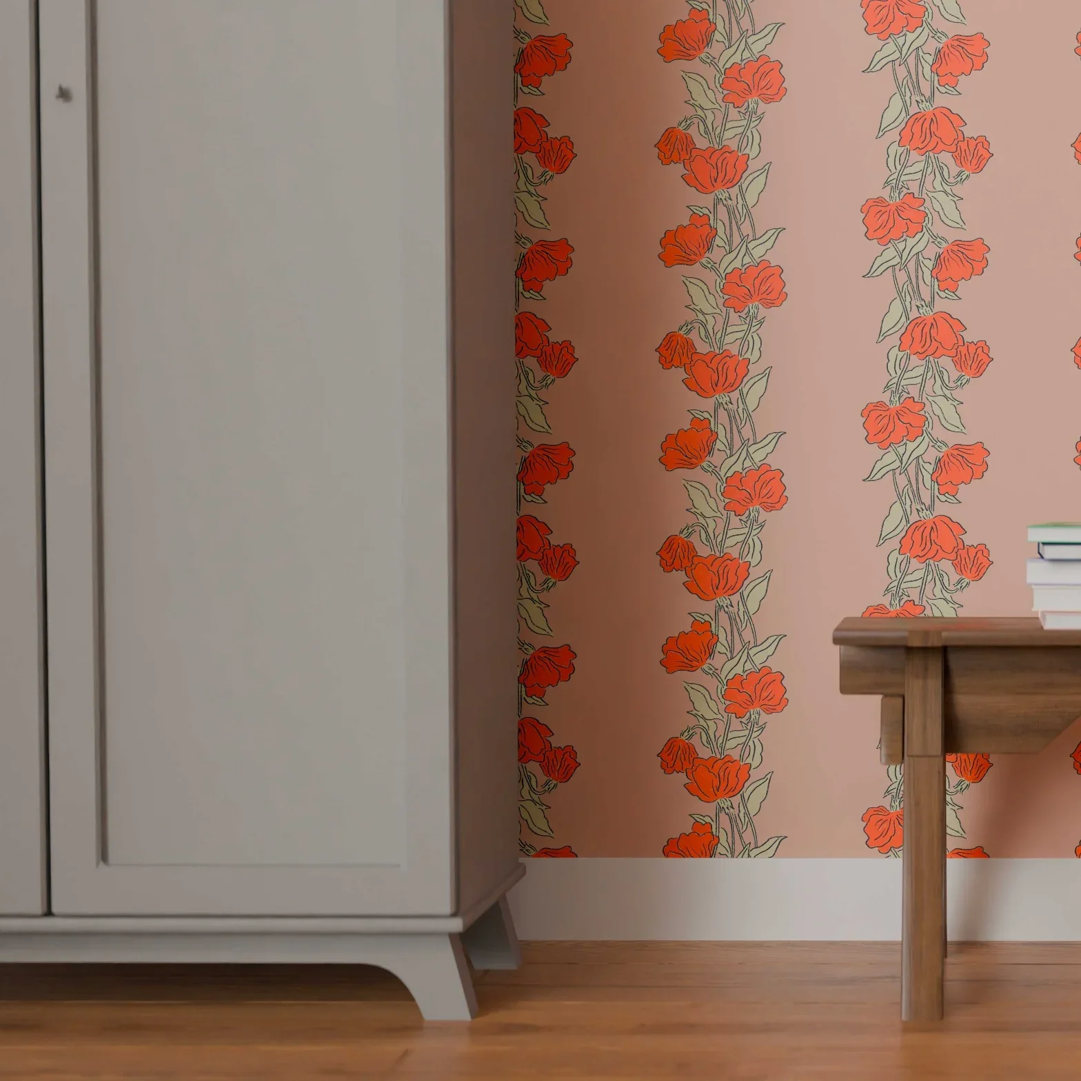 Papier peint Poppy terre - Image 2