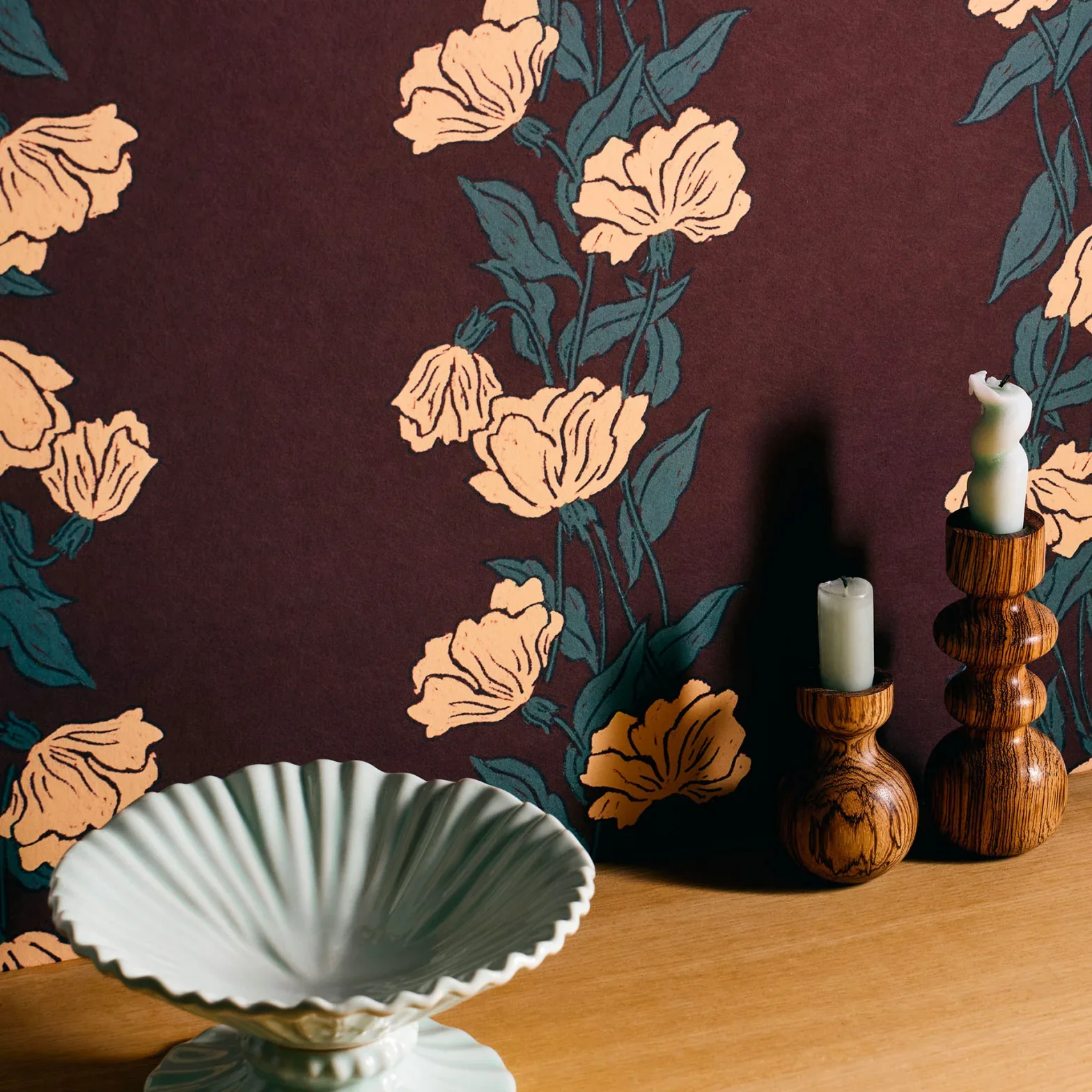 Papier peint Poppy velours - Image 3