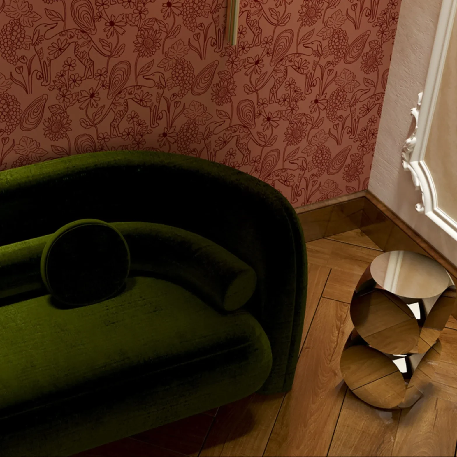 Papier peint Quattrocento terre - Image 3