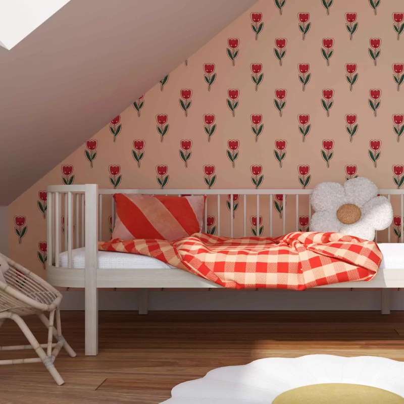 Papier peint Tulipe joyeuse - Image 3