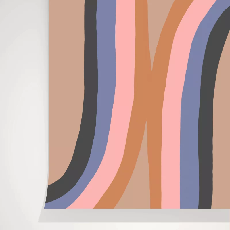Papier peint Wavy Terre - Image 2