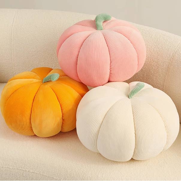 Peluche Citrouille rose - Image 2