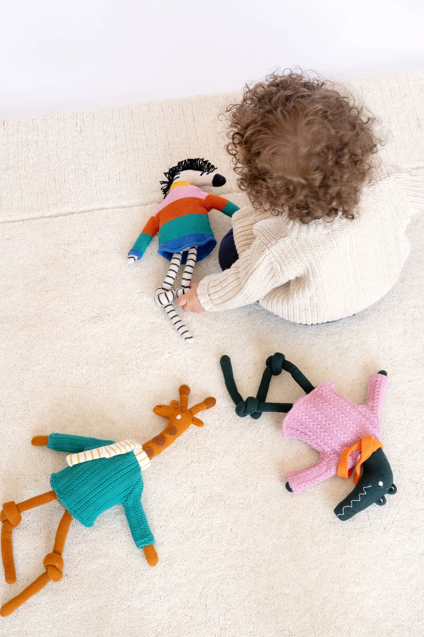 Peluche zèbre arc-en-ciel - Image 2
