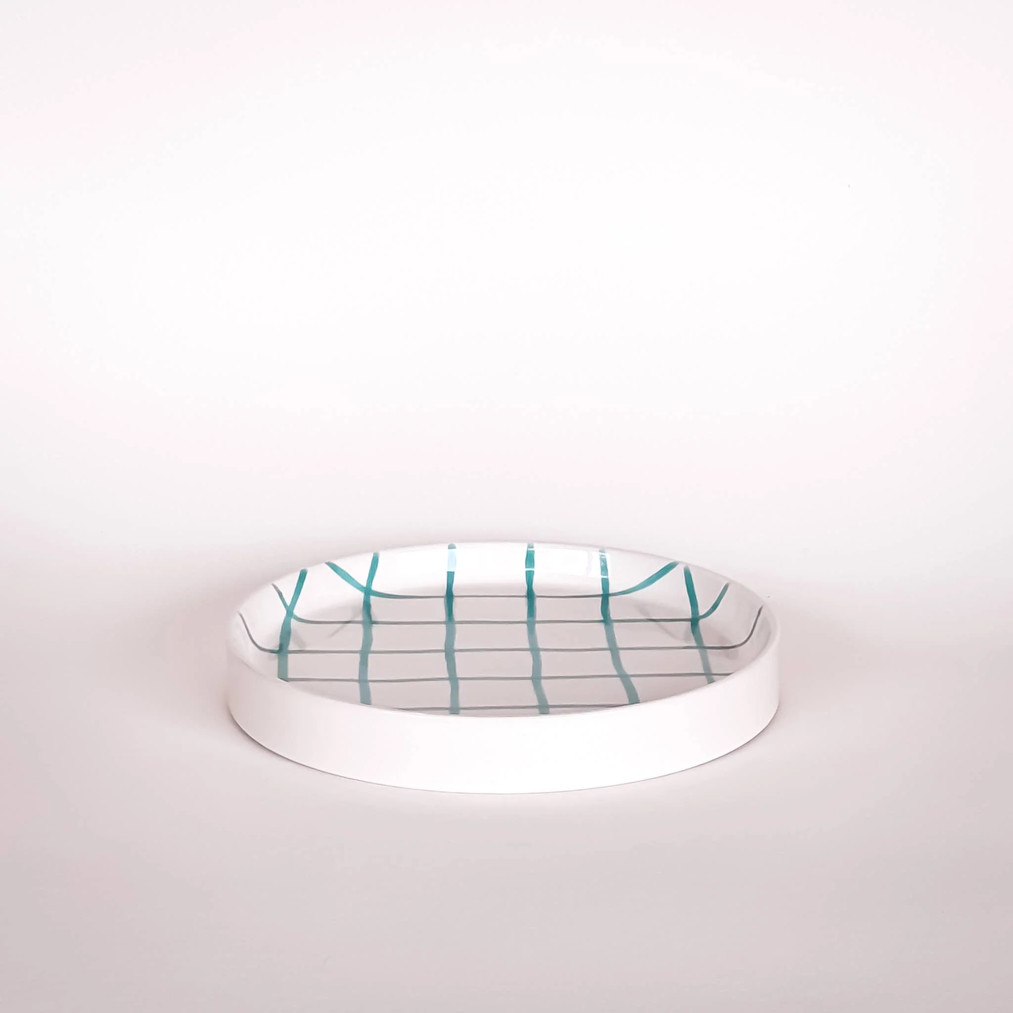 Petite assiette Grid amalfi menthe - Image 2