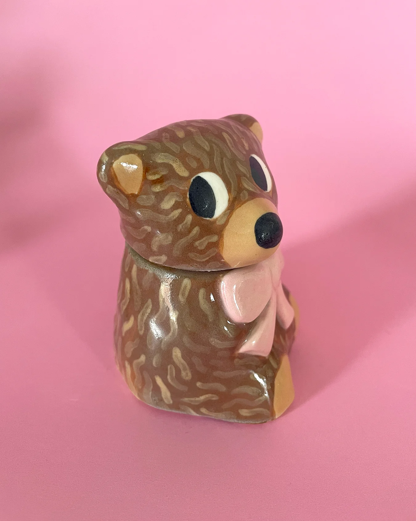 Petite boîte en céramique Ours - Image 3